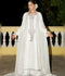 Hussain Rehar Luxury Pret Eid'23 Raw Silk Embellished Stitched 3-Piece Suit-Misty