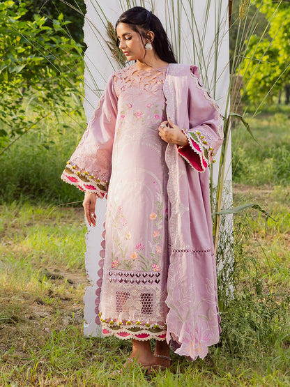 Parishay Winterwood Tales Khaddar Embroidered Stitched 3-Piece Suit-WW - 10