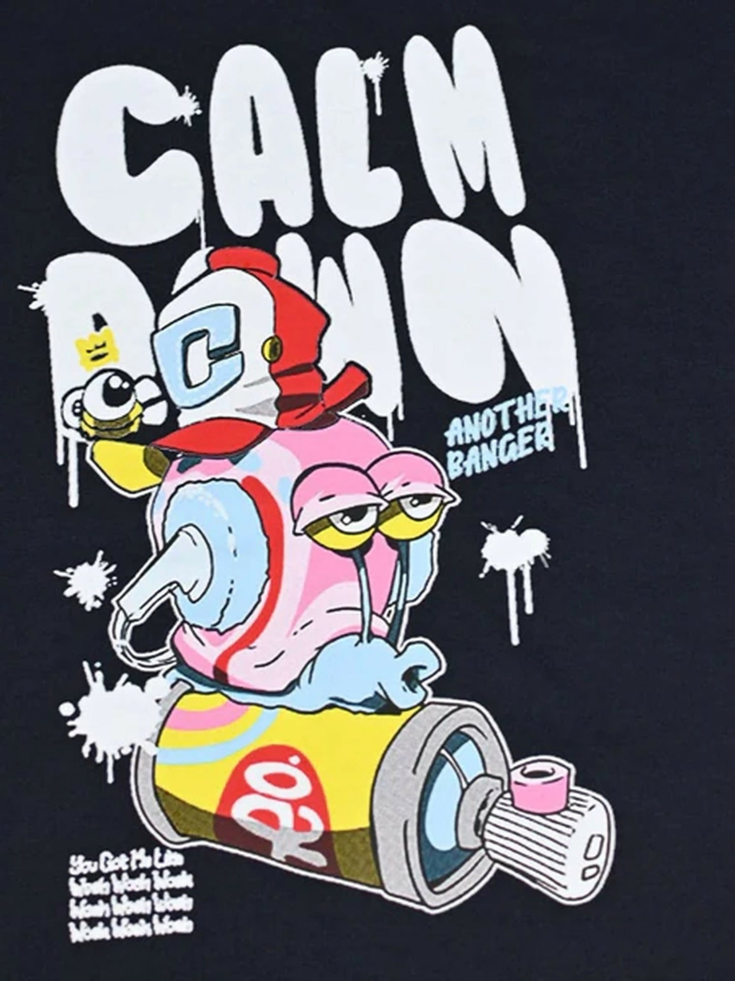 Jupiter Calm Down Graphic Tee-14590
