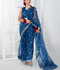 Imran Aftab Lux Winter Wedding Organza Embroidered Unstitched Saree-IASC-27