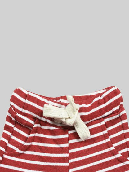 Funkyt's Candy Stripes Comfy Shorts-11380