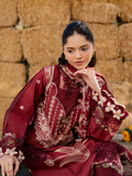 Parishay Summer Queen Vol 2 Lawn Embroidered Stitched 3-Piece Suit-SQU-10