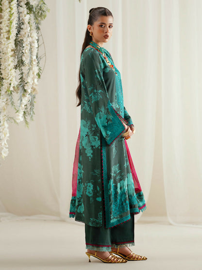 Binilyas Eres Bonita Viscose Embroidered Stitched 3-Piece Suit-1106-B