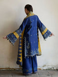 Hussain Rehar Lawn'25 Embroidered Unstitched 3-Piece Suit-Riviera