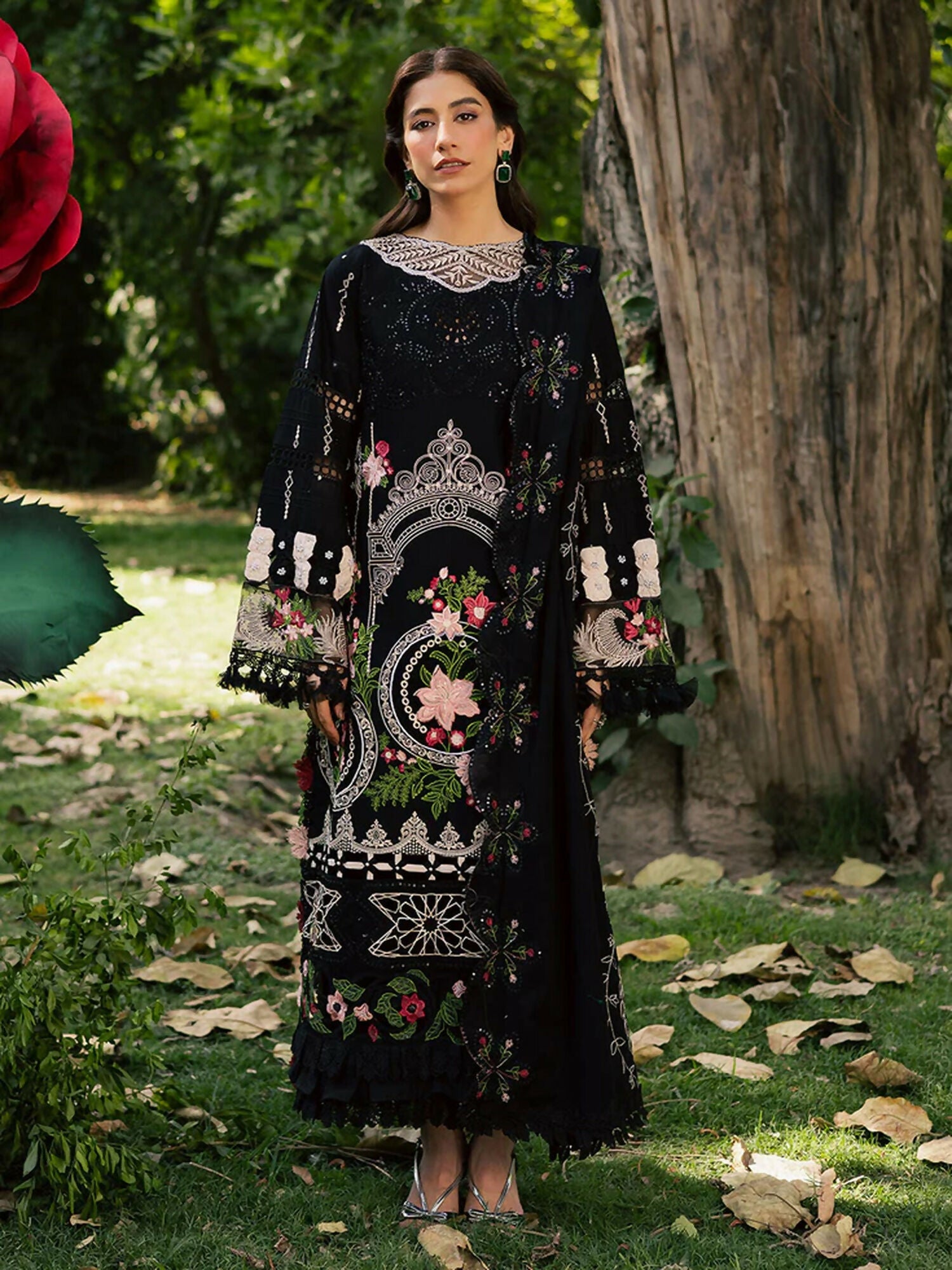 Parishay Enchanted Tales Lawn Embroidered Unstitched 3-Piece Suit-ET- 03