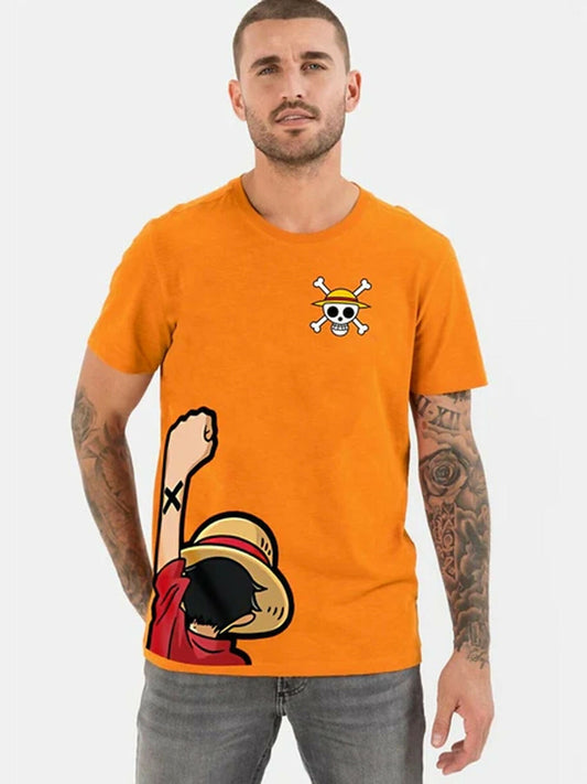 Jupiter One Piece Cotton Graphic Tee For Men-14568