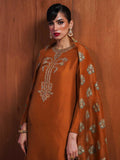 Hussain Rehar Basic Not Basic IV Raw Silk Embellished Stitched 3-Piece Suit-Gilt