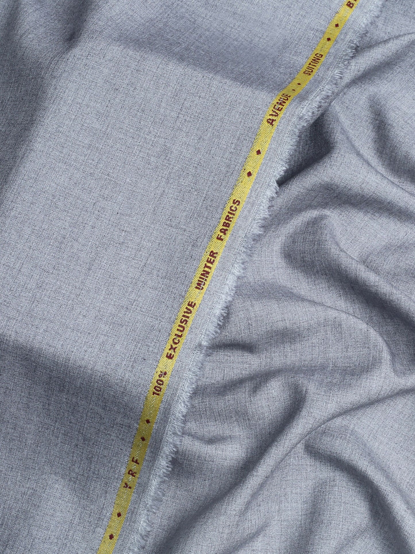 Fabrich Men Poly Blend Wash & Wear Unstitched Shalwar Kameez-Grey Cloud-GTS-EW-005
