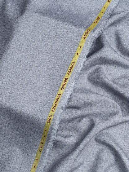 Fabrich Men Poly Blend Wash & Wear Unstitched Shalwar Kameez-Grey Cloud-GTS-EW-005