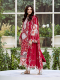 Binilyas Freesia Luxury Lawn Embroidered Unstitched 3-Piece Suit-103 - A