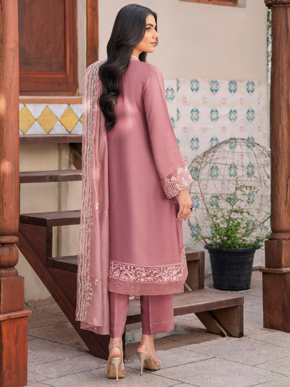 Panache Apparel Viscose Embroidered Stitched 2-Piece Suit-Sehal