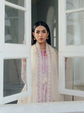 Afrozeh Day Break'26 Lawn Embroidered Unstitched 3-Piece Suit-Skydust