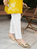 Panache Apparel Solid Story Cotton Lawn Embroidered Stitched Suit-Orah