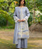 Mahnur Angan Lawn'26 Embroidered Unstitched 3-Piece Suit-AN-006