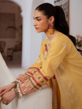 Mahnur Shanaya Lawn Embroidered Stitched 3-Piece Suit-SN-01