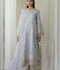 Afrozeh Day Break'26 Lawn Embroidered Unstitched 3-Piece Suit-DoveMist