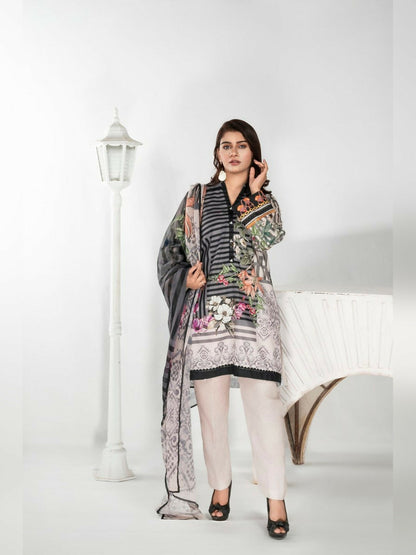 Imran Aftab Aura Summer Lawn Printed Unstitched 3-Piece Suit-IALC 04