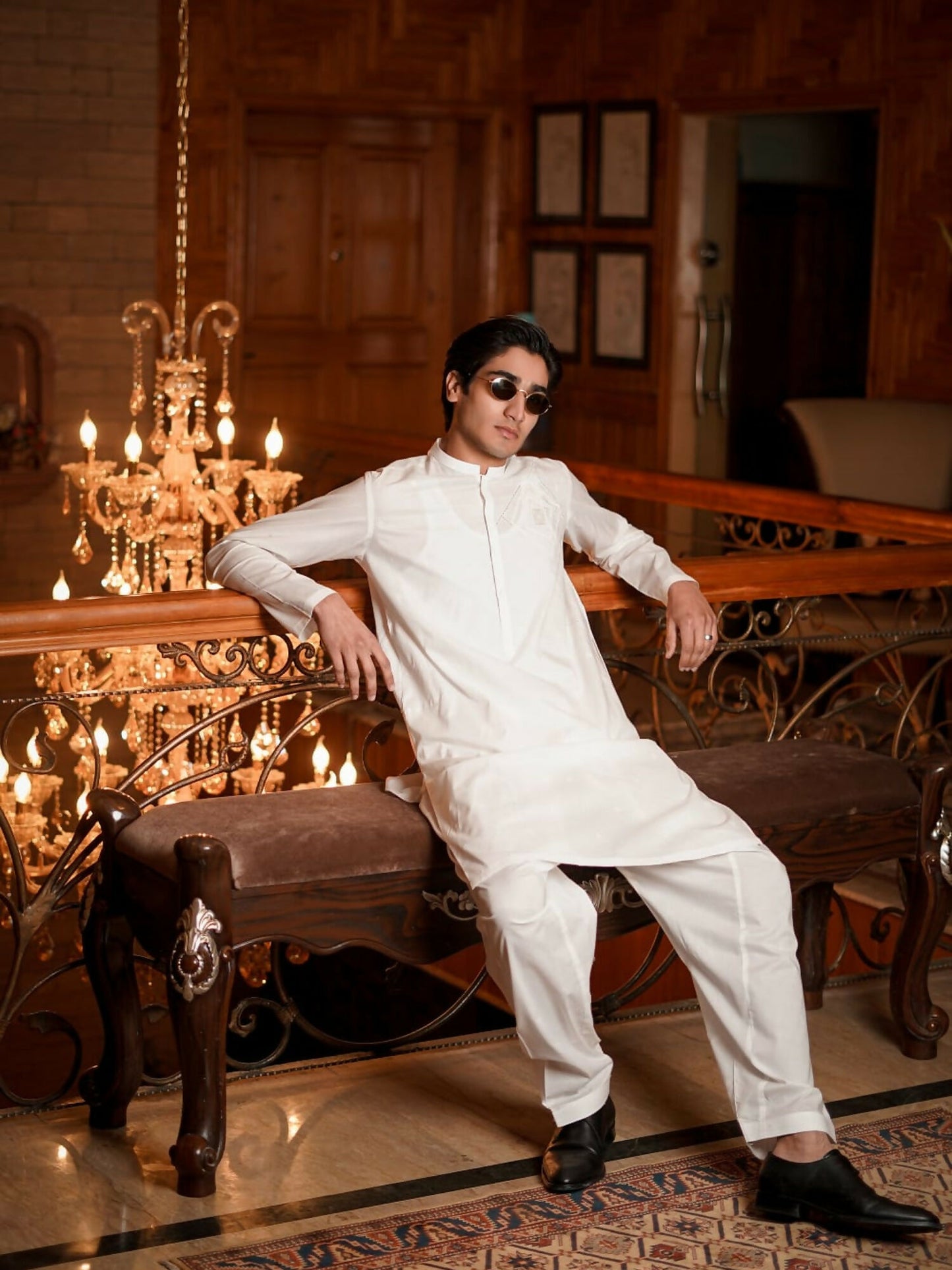 Fabrich Virsa Cotton Embroidered Unstitched Shalwar Kameez-FAB-8845