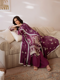 Mahnur Shanaya Lawn Embroidered Unstitched 3-Piece Suit-SN-03