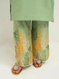 Panache Apparel Lawn Printed Co-Ord Set-Forest Hue