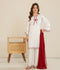Stylish Collection Whisper Pret Linen Embroidered Stitched 3-Piece Suit-Nayyab