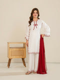 Stylish Collection Whisper Pret Linen Embroidered Stitched 3-Piece Suit-Nayyab