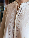 Jugnu by Hussain Rehar Summer Pret'25 Edit III Cotton Embroidered 3-Piece Suit-Sorma
