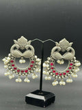 H&A Jewellery Handmade Brass Oxidized Studs