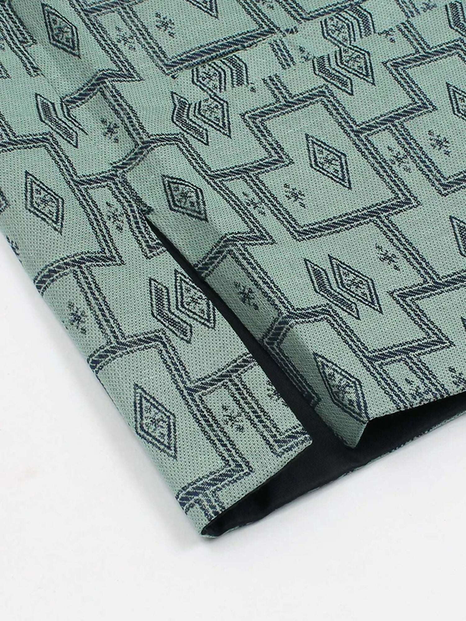 Velvour Boys Jacquard Printed Waistcoat-VW06-B