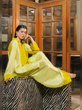 Hussain Rehar Pay Day Vol IV Raw Silk Stitched 2-Piece Suit-Ausmas