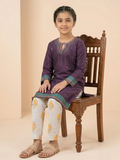 Purple Bin Shaukat Pima Lawn Embroidered Stitched 2-Piece Suit