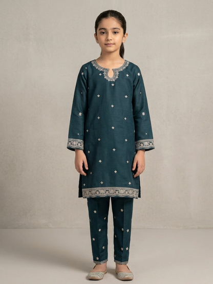Blue Bin Shaukat Pima Lawn Embroidered Stitched 2-Piece Suit