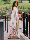 Mahnur Broadway Luxury Lawn Embroidered Unstitched 3-Piece Suit-Cherry Blossom