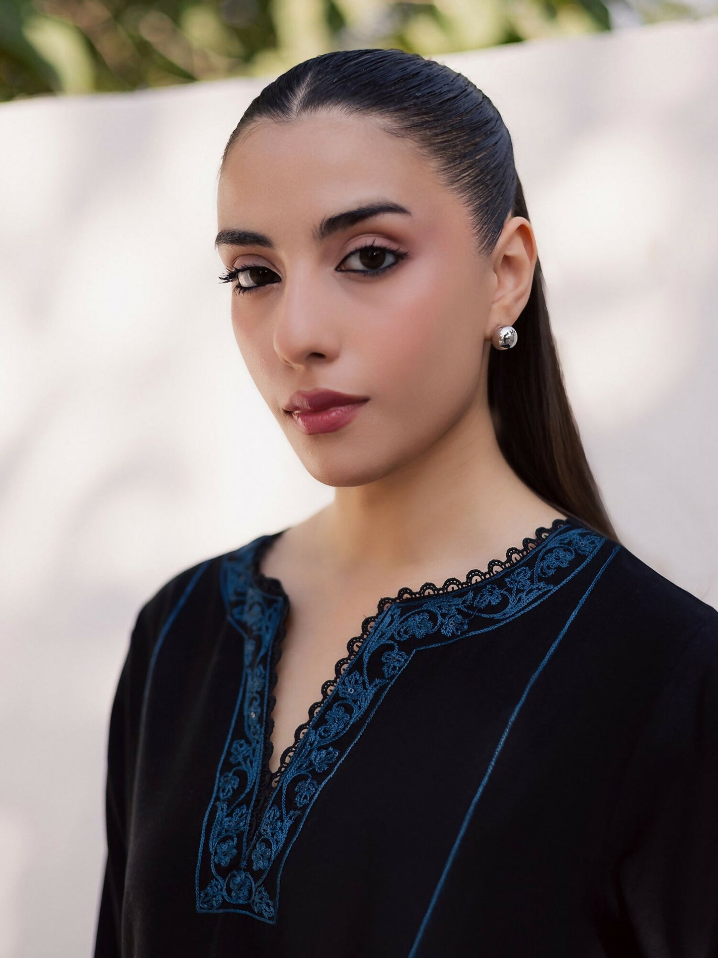 Mannat Clothing Laila Winter Pret '25 Karandi Embroidered Stitched Suit-Bold