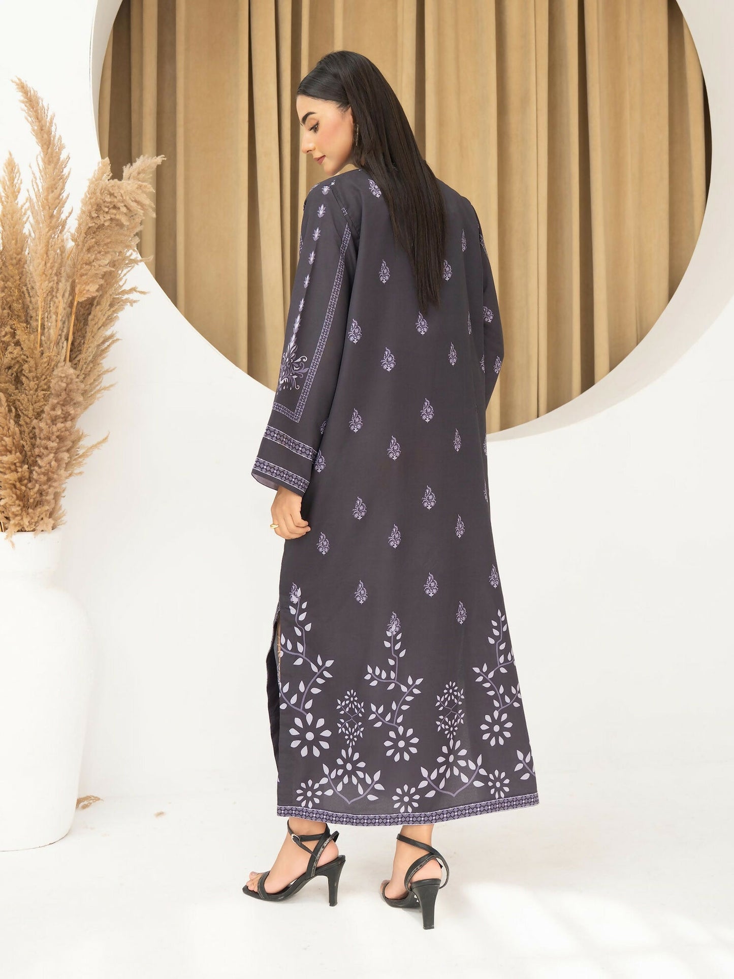 Panache Apparel Florise Lawn Printed Shirt-Veone