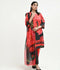 Imran Aftab Valentine's Day Raw Silk Printed Stitched 3-Piece Suit-IAVD 01