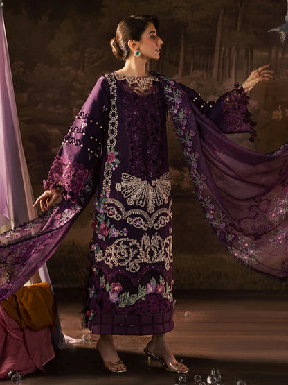 Parishay Enchanted Tales Lawn Embroidered Unstitched 3-Piece Suit-ET- 07