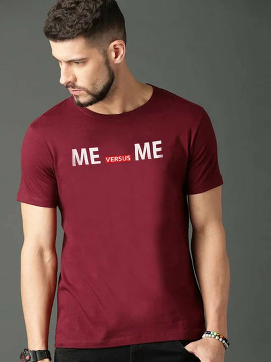 Jupiter Printed Self Combat Graphic Tee-Shirt-14490