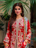 Fatima Hussain Lawn Embroidered Unstitched 3-Piece Suit-Alyaah
