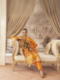 Naqsh Dune And Bloom Lawn Printed Unstitched 2-Piece Suit-Golden Bell-00131
