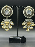 H&A Jewellery Handmade Brass Oxidized Jhumka