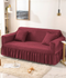 Elegant Bedding Jersey Bubble Sofa Cover