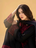 MH Cloth House Cotton Lawn Embroidered Stitched 3-Piece Suit-Mashal