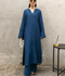 Mannat Clothing Suave Edit Raw Silk Embroidered Co-Ord Set-Nocturne