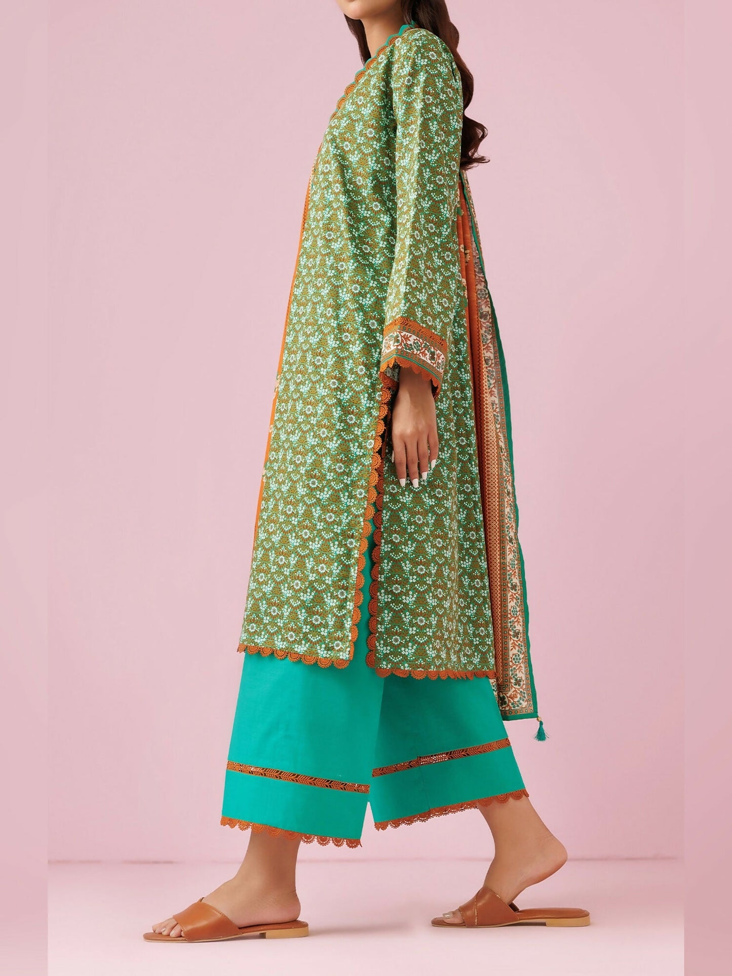 Orient Khaddar Printed Unstitched 3-Piece Suit-OTL-24-310