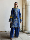 Hussain Rehar Lawn'25 Embroidered Unstitched 3-Piece Suit-Riviera
