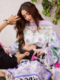 Mahnur Gulzar Viscose Embroidered Unstitched 3-Piece Suit - G - 02