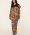 Shiza Hassan SH West Korean Raw Silk Printed Co-Ord Set-Leya