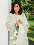 Binilyas Lawn Embroidered Stitched 3-Piece Suit-235 - A