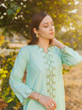 MAK Fashion Dobby Lawn Embroidered Co-Ord Set-Aura